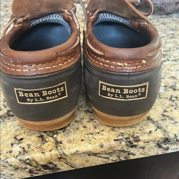 Vintage Bean Boots LL Bean Duck Shoes Sz 9 GUC - Picture 6 of 6